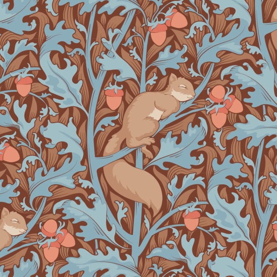 Tilda Patchwork Stoff Baumwolle - Hibernation - Squireldreams-Hazel